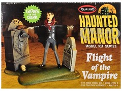 SKILL 2 MODEL KIT HAUNTED MANOR FLIGHT OF THE VAMPIRE 1/12 POLAR LIGHTS POL977