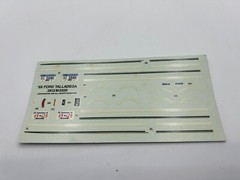 Vintage Revell monogram 1969 Ford Talladega 2912MO320 model decal vintage