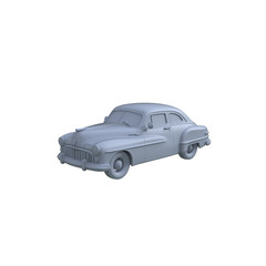 1/450 LYTA003 3D Printed Vintage Car Model Kit – Unpainted DIY Multi Scale