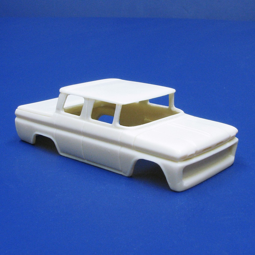 JFSL64 H:O scale Jimmy Flintstone 1962 C10 Pickup 4 Door resin slot car body