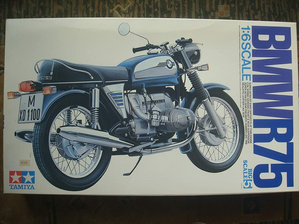 TAMIYA Scale model 1/6 BMW R75 / 5 Plastic Model 16005