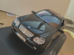 1/43 MINICHAMPS Mercedes Benz , C class coupe, sport,met. Black, mint+++!