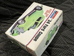 1973 Monogram ‘34 Ford Coupe 1:24 Scale Model Kit 8281-0270