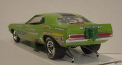 Custom Built Jo-Han/Polar Lights BARDAHL the Green Elephant Dodge Challenger F/C