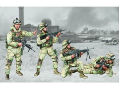 Trumpeter 1/35 US 101st Airborne Division Crew Figure Set (4) TRP410