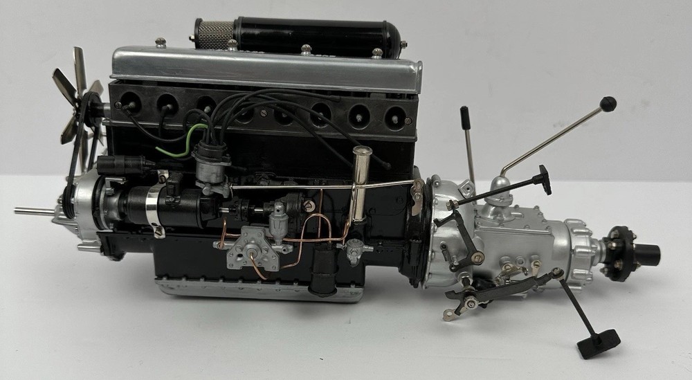 Pocher 1/8 Mercedes-Benz 500K 540K Inline-8 Engine Assembly Gearbox Transmission