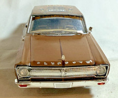1965 Plymouth Belevedere 1/24 1/25 BUILT Model Kit