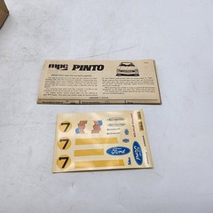 Vintage MPC 1977 Ford Pinto Coupe Model Kit 1/25 New Open Box 7712 100% Complete