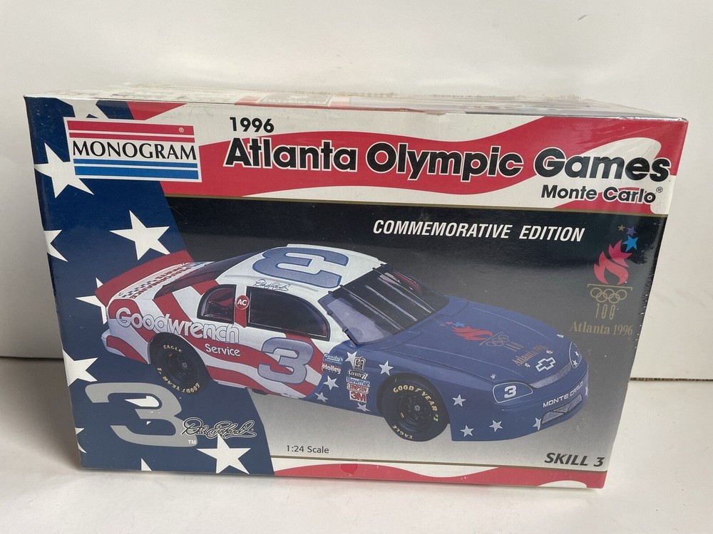 Monogram 1996 Atlanta Olympic Games Monte Carlo 1/24 Model Kit Sealed (S5)