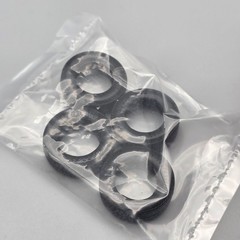 AMT 1/25 1968 Plymouth Road Runner Parts Kitbash Rubber Goodyear Tires 2