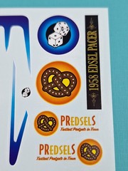 Revell AMT Ertl Monogram MPC 1/25 Model Part 1958 Ford Edsel Pacer Decal Sheet