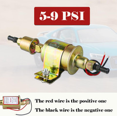 Universal Electric Fuel Pump 5-9 PSI 30GPH 12V DC E8012S Gasoline and Diesel Fue