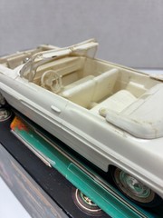 VINTAGE ORIGINAL ISSUE AMT 1/25 1961 PONTIAC CONV. JUNKYARD BUILT KIT