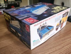 AMT Chevrolet Police Van 1:25 Scale Model Kit New Sealed Bags Very rare Kit
