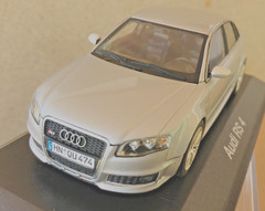 1/43 MINICHAMPS AUDI RS6 rare, Saloon, 1997, silver,mint+++ !