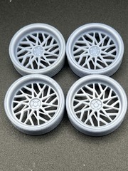 1/25 Scale Resin 26 Inch Model Car Wheel Set