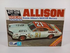 Mercury Cyclone #21 Donnie Allison MPC 1:25 Model Kit # 1-1704 Sealed Parts Bags