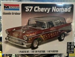 1957 Chevrolet Chevy Nomad Monogram 1/24 Scale Plastic Model Kir