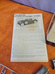 S•HUBLEY #4863 PACKARD DIETRICH CONVERTIBLE VICTORIA Complete New In Box