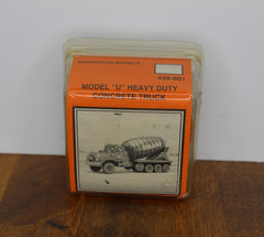 Magnuson Models 439-801 Model “U” Heavy Duty Concrete Truck Kit – Resin – Unopen