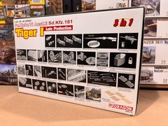Dragon Models 6406 1/35 Tiger I Late Production Ausf.E 3in1