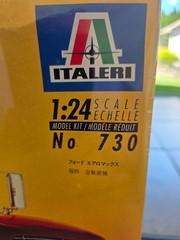 Italeri # 730 Ford Aeromax 120. Factory Sealed. Box in Primo Condition. Nice Kit