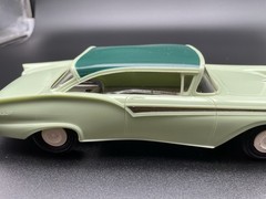 1957 Ford Fairlane 500 Promo AMT 133 Two-Tone Green W/ Original Box + Paper