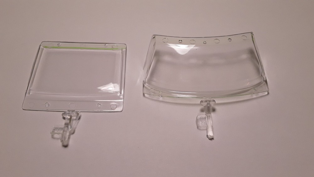 Glass Windshield 67 1967 Impala SS 1/25 AMT Rear Back Clear Parts