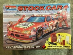1990 Monogram HUT STRICKLIN #57 Heinz Grand Prix Model Kit W/ Accessories