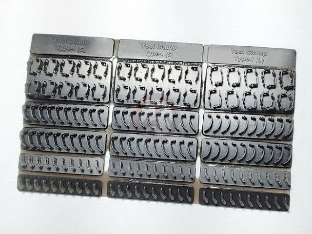 MJ Miniatures 1/16 German Panzer Tank Type 1 Tool Clamps (Small/Large) MJEZ16002