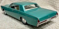 Vintage 1968 AMT Annual Screw Chassis 1968 Lincoln Continental. Old Build. Offer