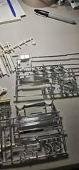 MODEL CAR 1963 FORD GALAXIE PARTS LOT JUNKYARD EM