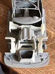 Hobby Design Hd03-0548 1/24 Mercedes Amg Gt3 Door Engine Detail Kit Resin Etched