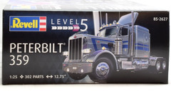 Revell Peterbilt 359 1/25 Scale Plastic Model Truck Kit 85-2627