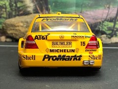 Pre-built AS-IS Unbranded Plastic Model Kit MERCEDES-BENZ AMG PROMARKT Yellow