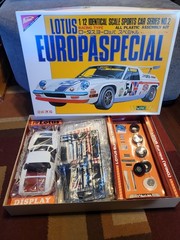 Nichimo Racing Type Lotus EuropaSpecial Wing 1/12 Kit **SEALED BAGS**