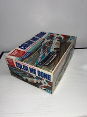 VINTAGE ORIGINAL MPC 1/25 SCALE 1972 COLOR ME GONE CHALLENGER KIT SEALED INSIDE