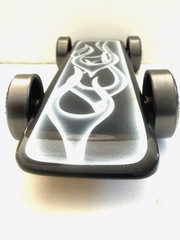 Stunning Pinewood Derby Car! Ultra Fast with Serious Trophy Potential !!
