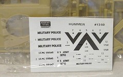 Academy # 1350 Hummer M1025 Armored Jeep/Armament Carrier 1:35 Open Box