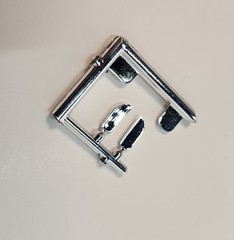 AMT 1/20 1992 Toyota 4×4 Pickup 1082 Parts Chrome Side Mirror