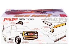 SKILL 2 MODEL KIT CHEVROLET CUSTOM VAN “FOXY BOX” 1/25 SCALE MODEL AMT AMT1265
