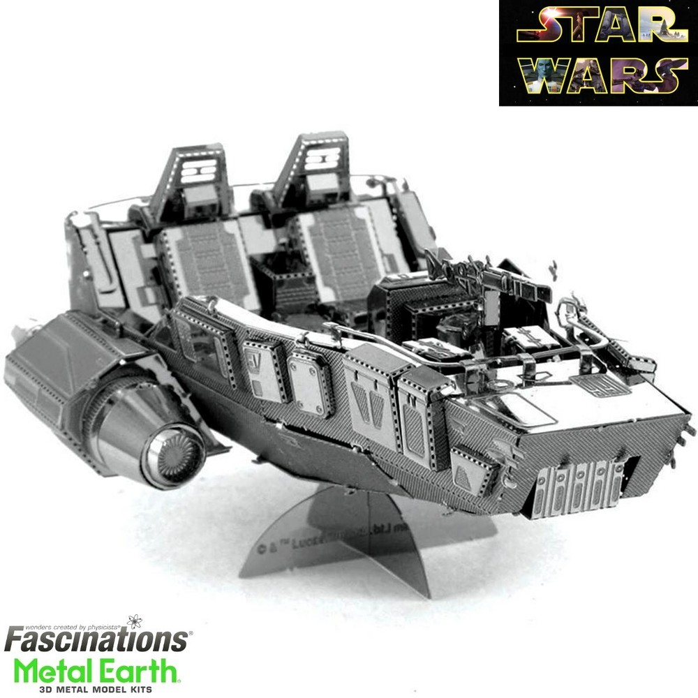 Metal Earth Star Wars First Order Snowspeeder 3D Steel DIY Model Building Kit