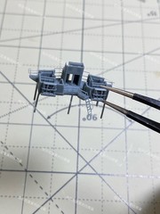 3D printing 1/200/350 Germany Bismarck class battleship Rear mast Unpainted
