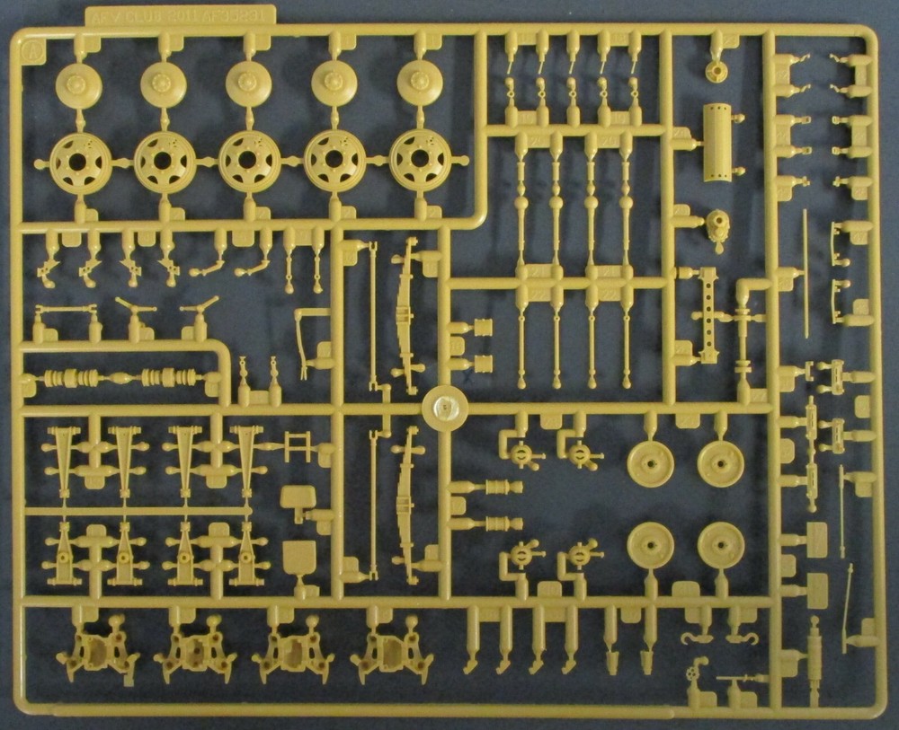AFV Club 1/35 Sd.Kfz.231 8 Rad Early – Parts Tree A from Kit No. AF35231