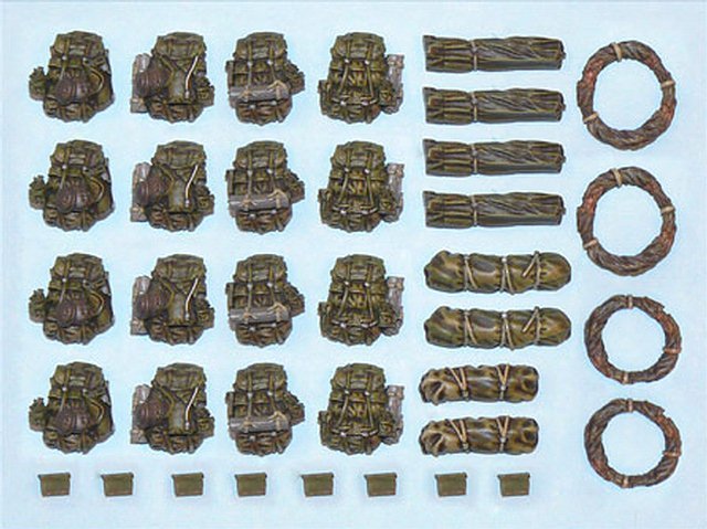 Black Dog 1/72 US Modern Soldier’s Equipment Accessories Set No.2 [Resin] T72010