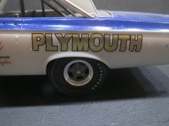 Lee Smith 65′ Plymouth AWB 1/25 Decal from Fremont Racing Specialties