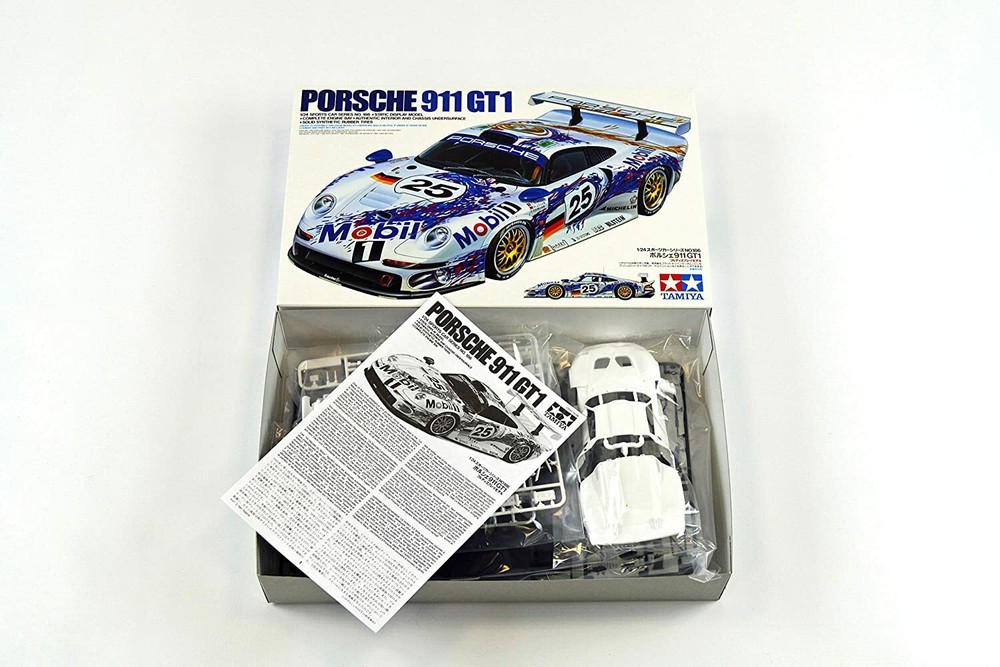 タミヤ 1/24 スポーツカーシリーズ No.186 ポルシェ 911 GT1 プラモデル 24186