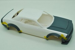 1/25 3D print 2018 Dodge Challenger SRT Hellcat Demon Widebody transkit for AMT