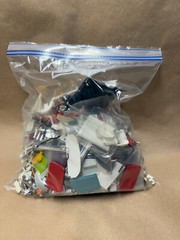 MISC 1 POUND Bag Model Car Truck Parts LOT Frame Body Motors Interior READ DSC