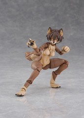 Aoshima Kemopla No.KP-02R Wolf Nonscale 155mm ABS PVC Plastic Model NEW Japan